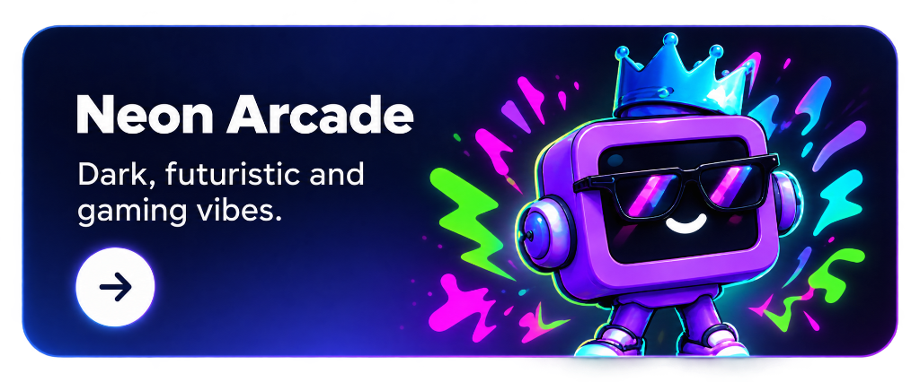 Neon Arcade Theme
